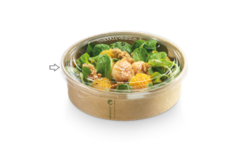 Deckel PLA f. Bol Kraft 840ml - 50 St.